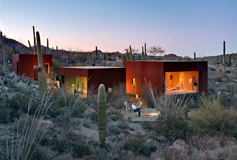 Casa Desert Nomad en Arizona por Rick Joy Architects