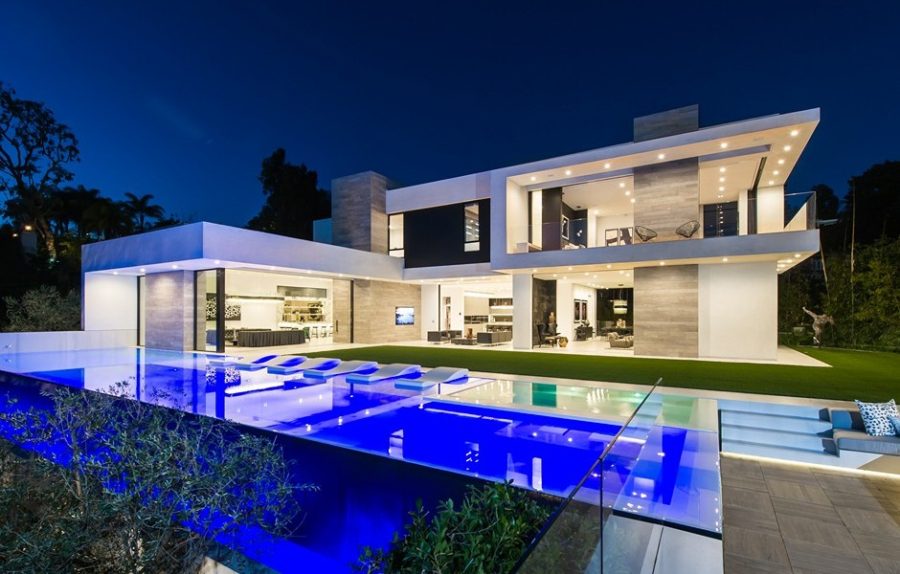 Diseño de casas modernas en Beverly Hills