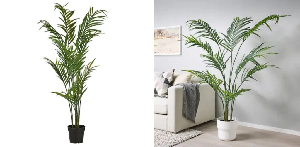 plantas artificiales grandes ikea palmera
